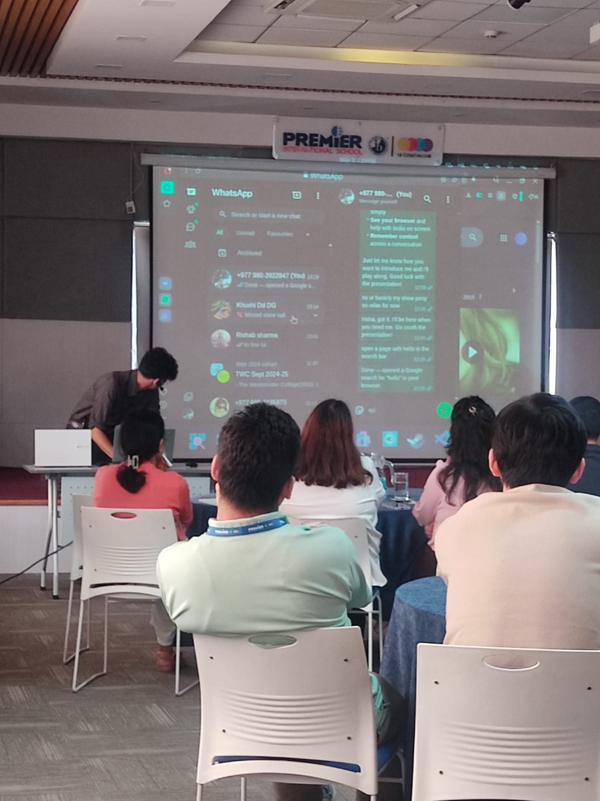 Advanced AI Workshop moment 8