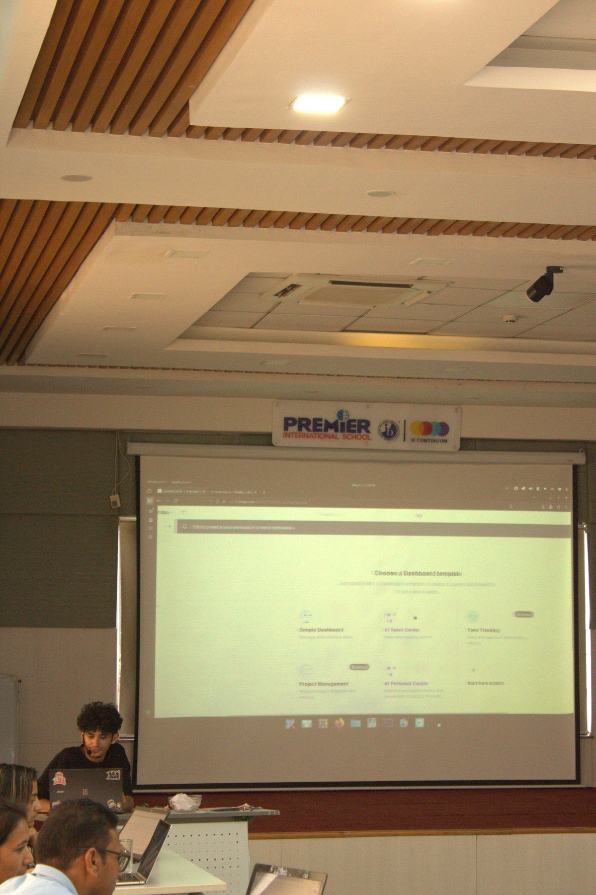 Advanced AI Workshop moment 45